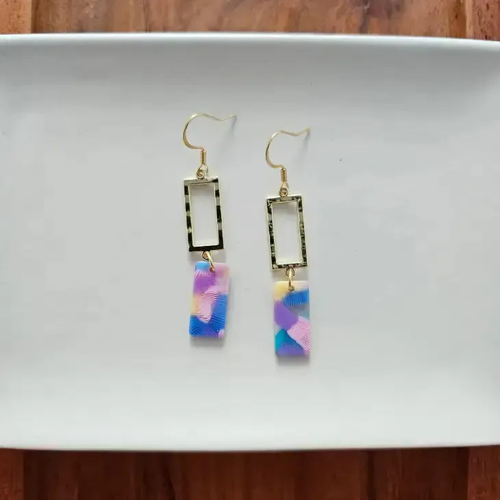 Raya Earrings- Watercolor