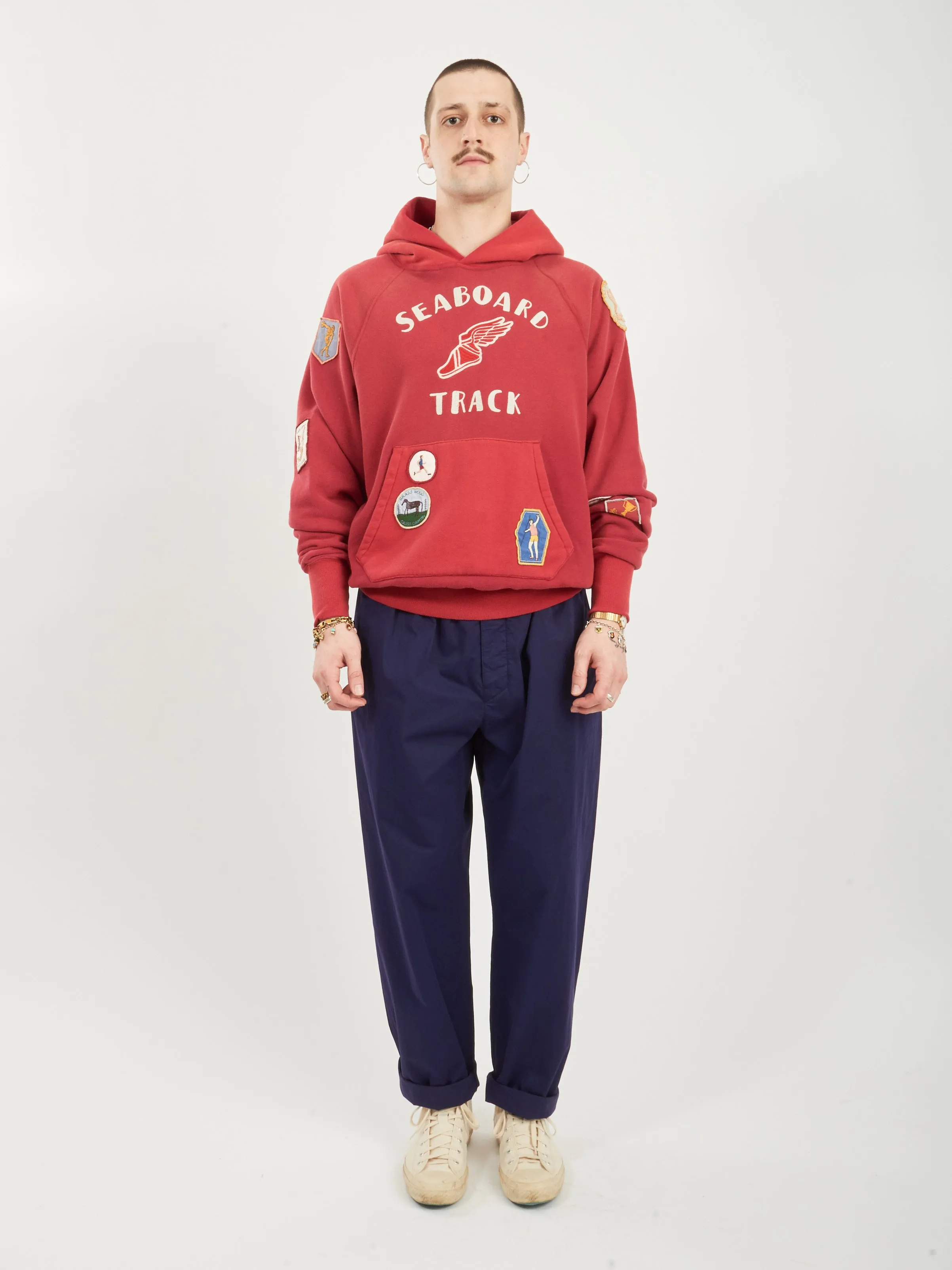 Red Track Hoodie