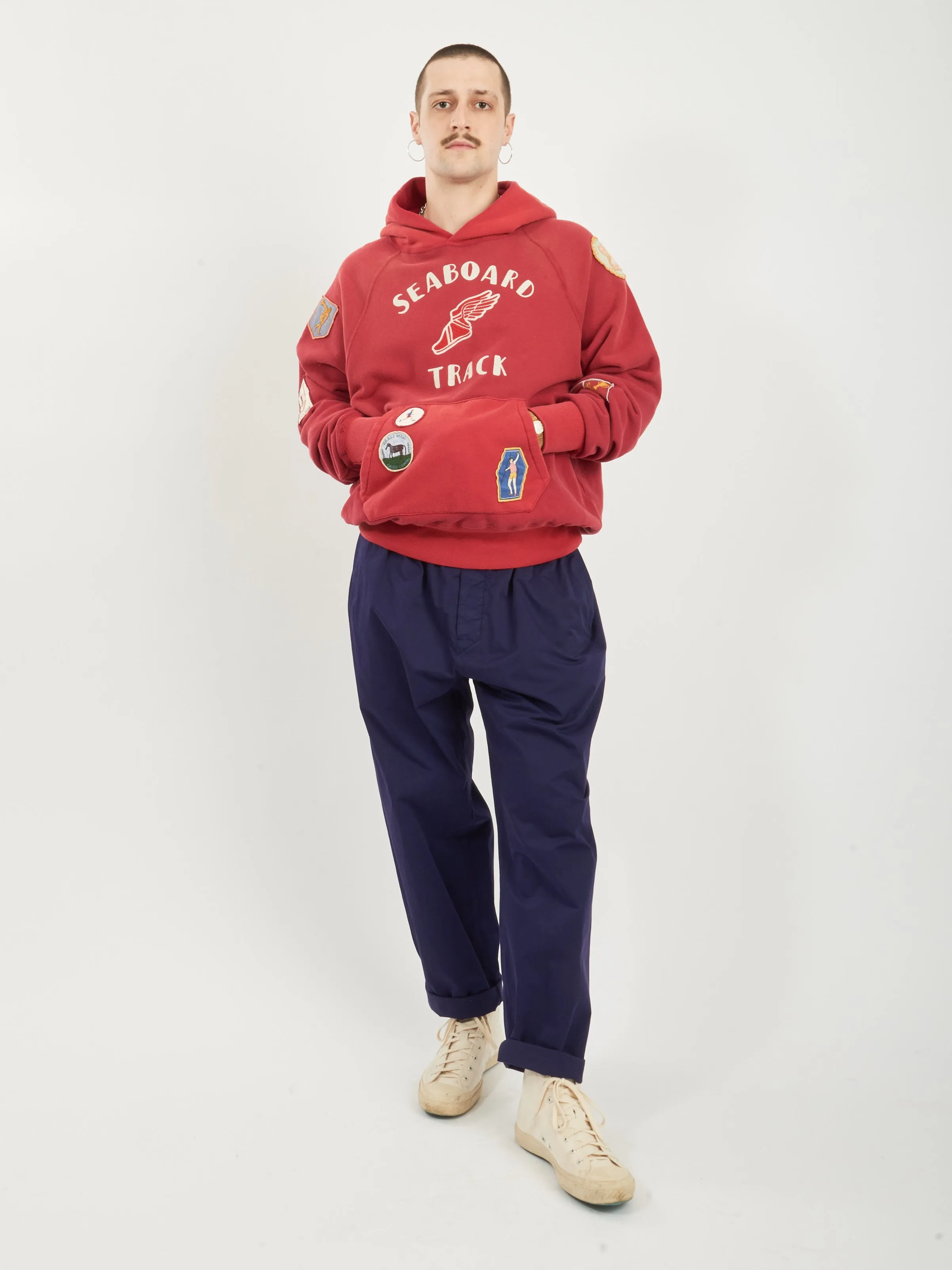 Red Track Hoodie