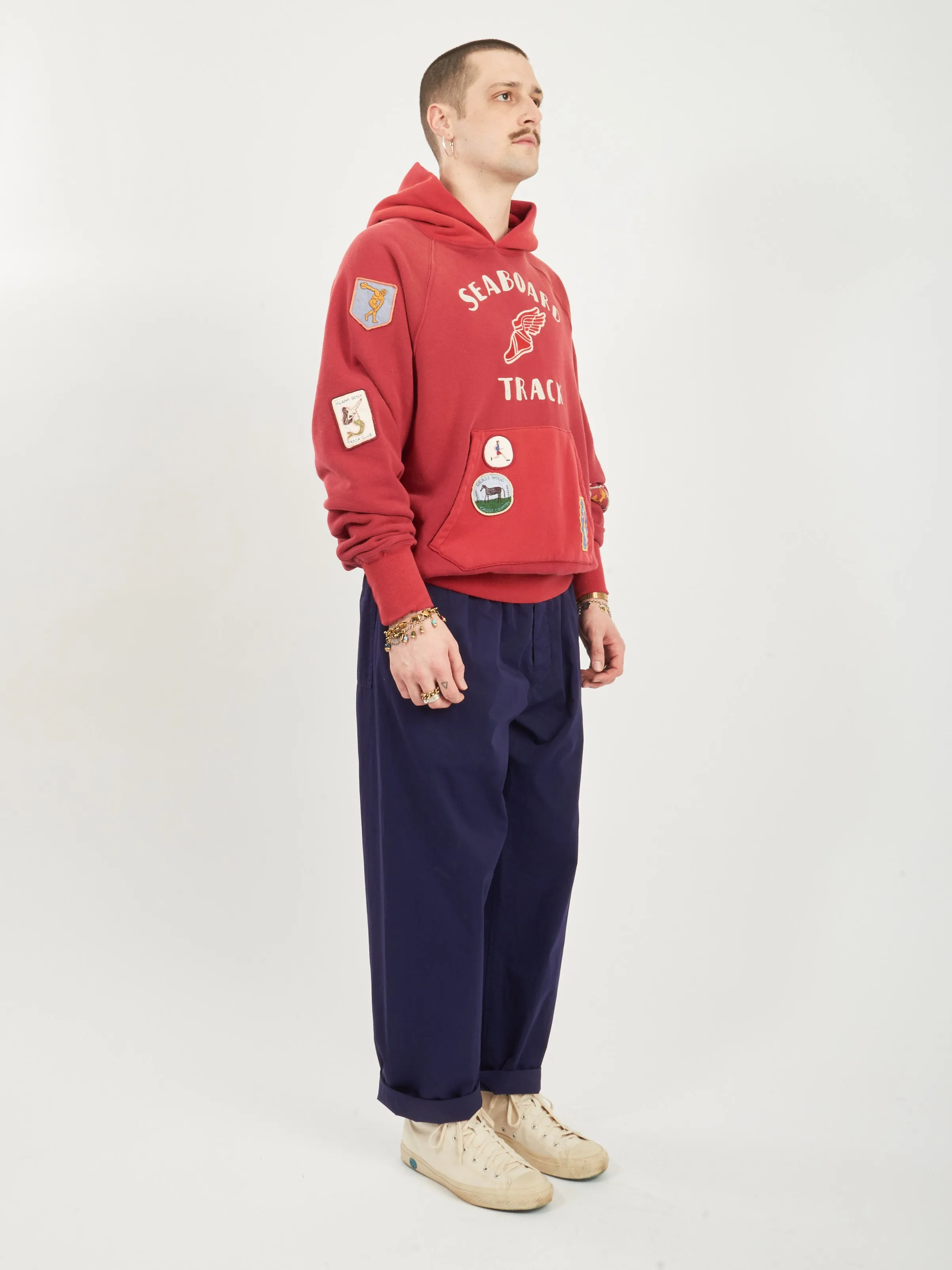 Red Track Hoodie