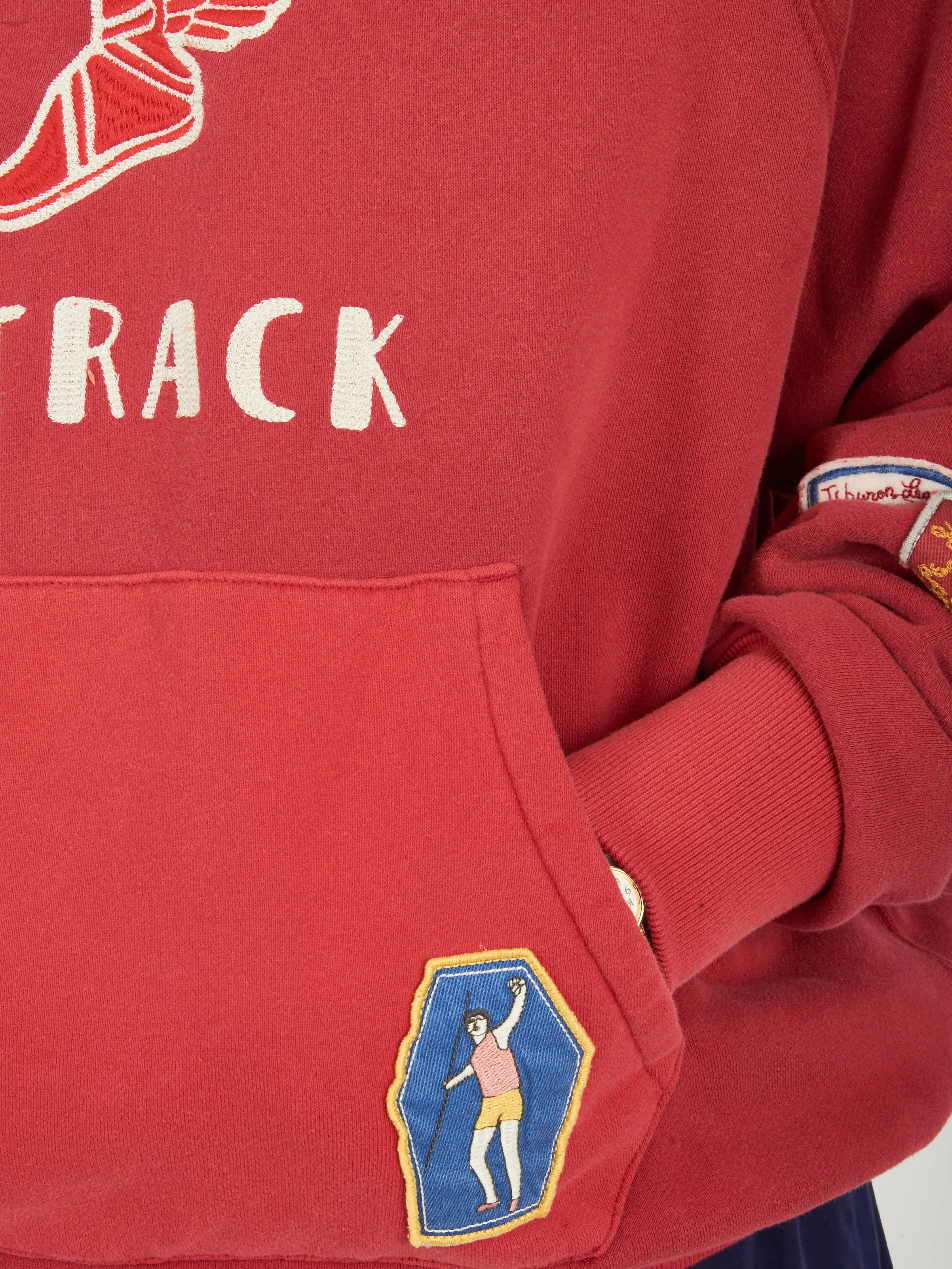 Red Track Hoodie