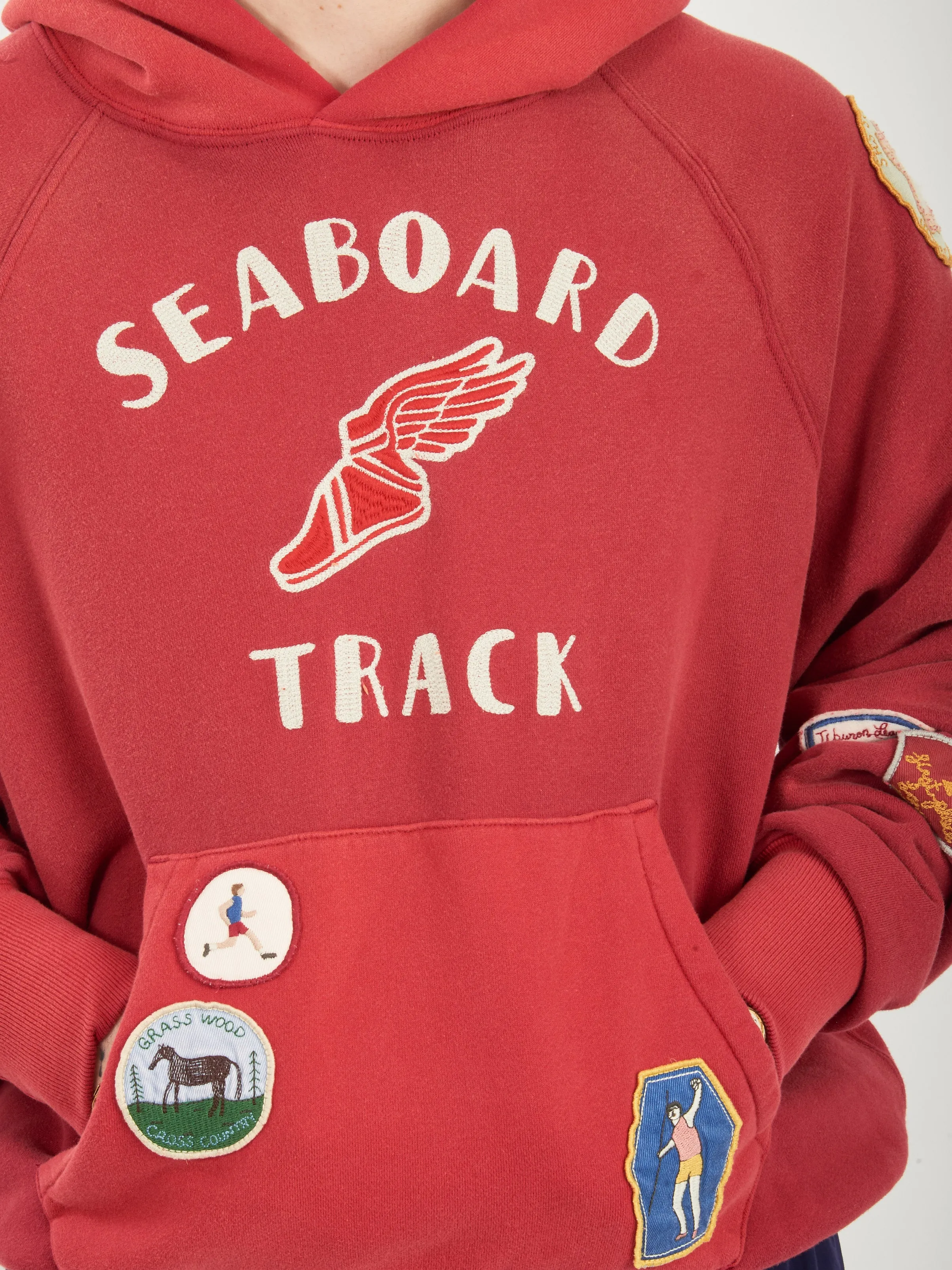 Red Track Hoodie