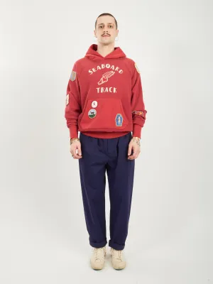 Red Track Hoodie