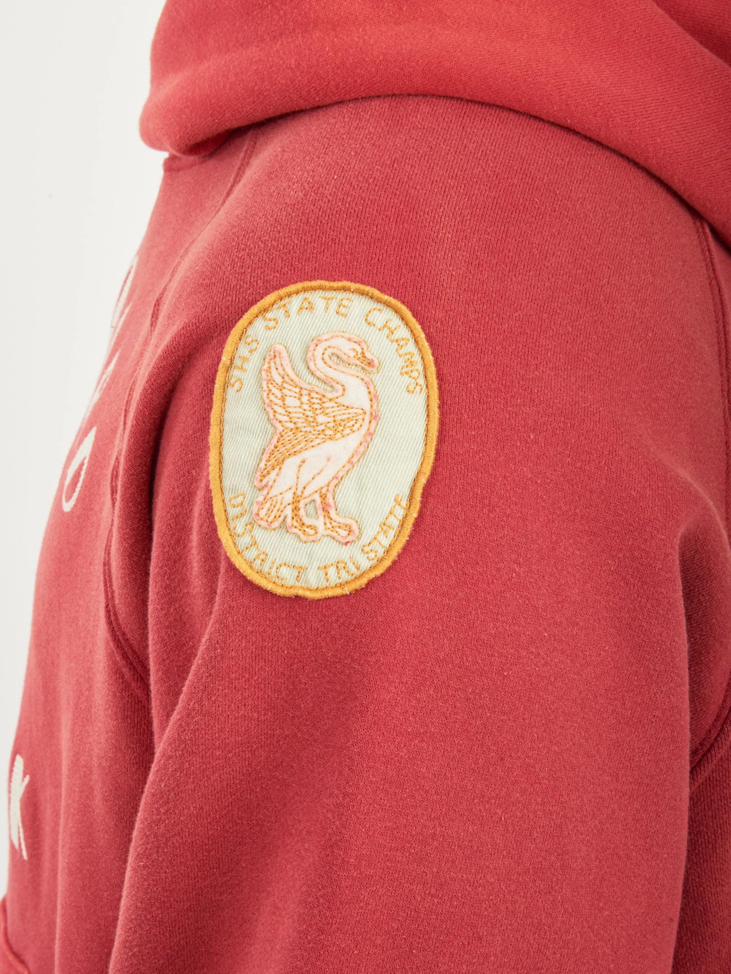 Red Track Hoodie
