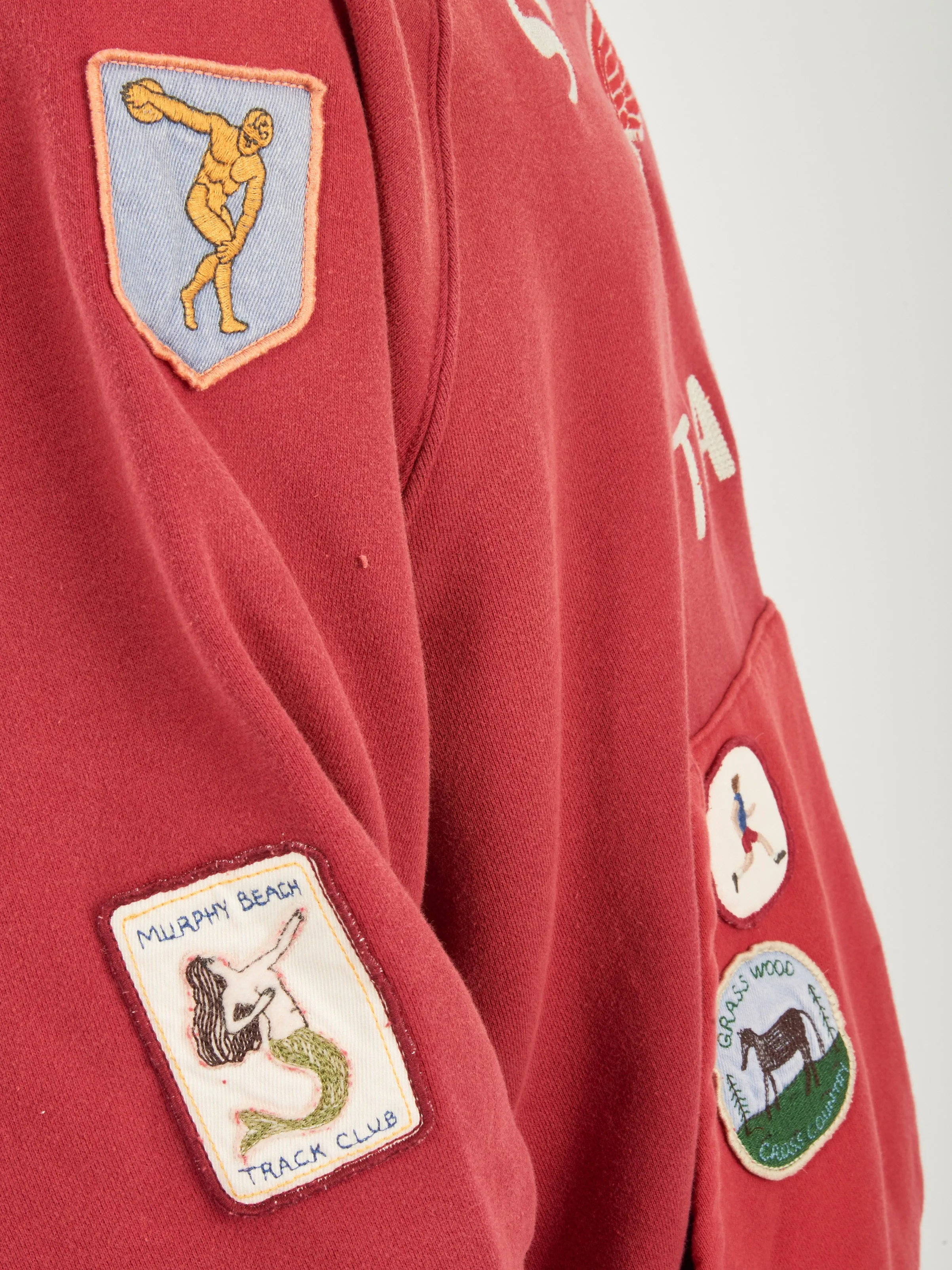 Red Track Hoodie
