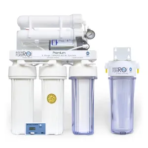 Reef Pure RO 5 Stage 100 GDP Premium   Boosted RO/DI System