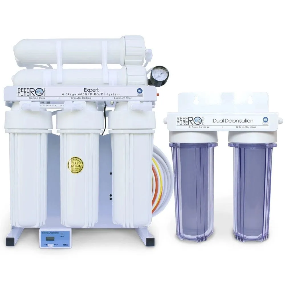 Reef Pure RO 6 Stage 400GDP Expert   RODI System