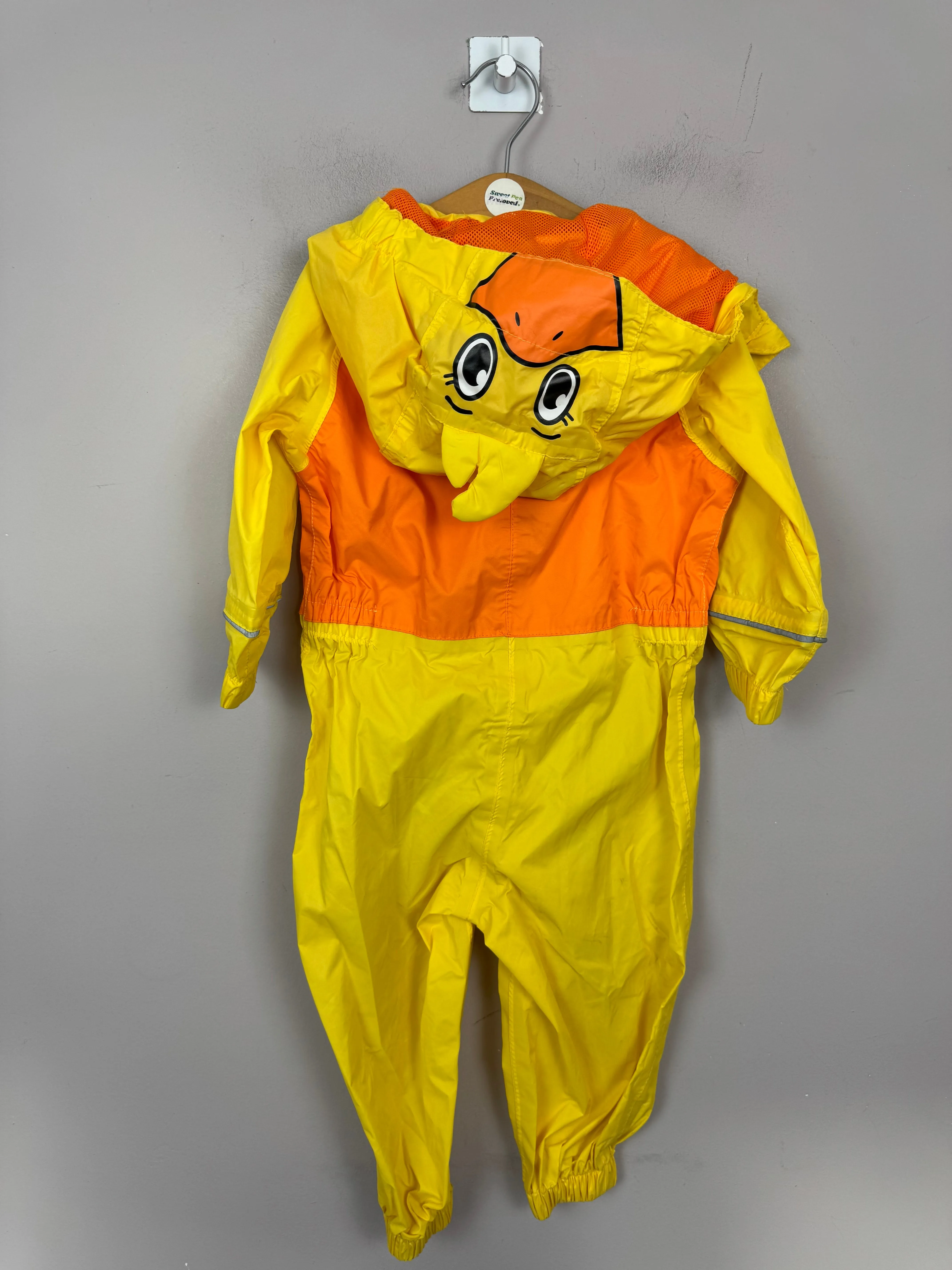Regatta Little Chick Waterproof Splashsuit 6-12m