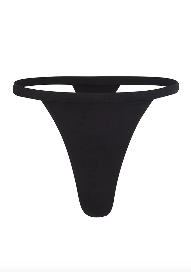 REINA THONG / BLACK