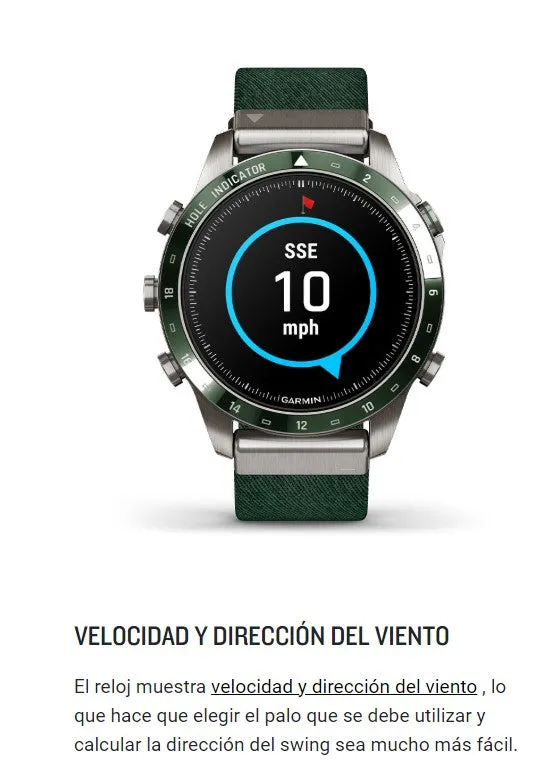 Reloj Inteligente Garmin MARQ Golfer Gen 2
