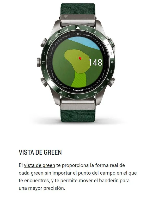 Reloj Inteligente Garmin MARQ Golfer Gen 2