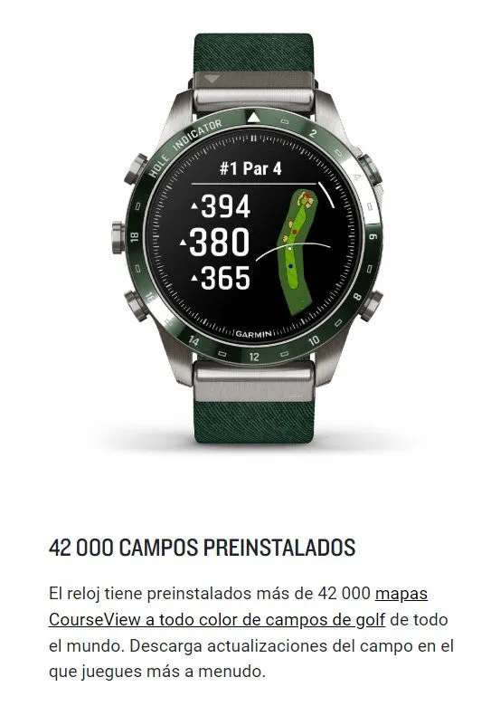Reloj Inteligente Garmin MARQ Golfer Gen 2