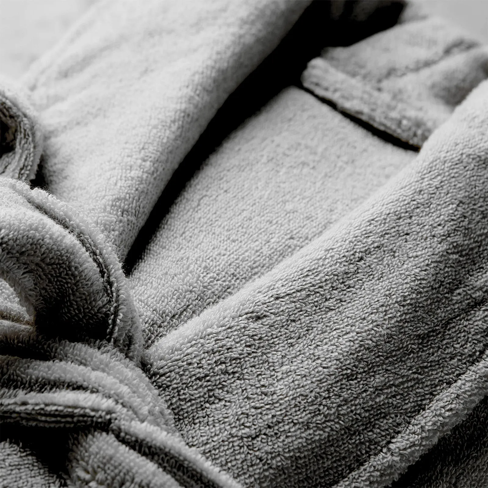 Renee Taylor Chalet Quick Dry Terry Cotton Bath Robes - FOSSIL