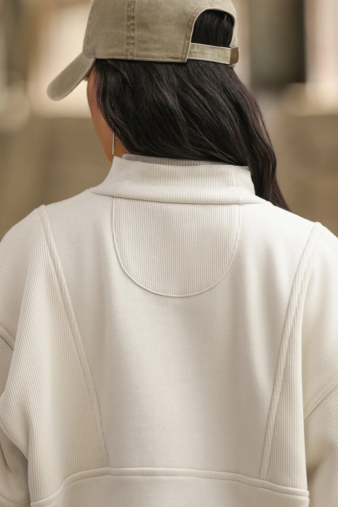Retro Half Zip