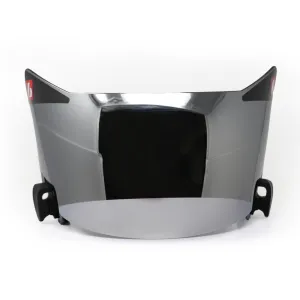 REVE hard visor ER098 for Speed Flex helmet, Chrome