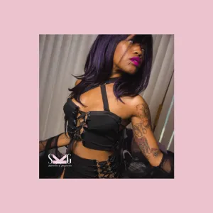 Rhiannon crop top with removable straps sheer or opaque