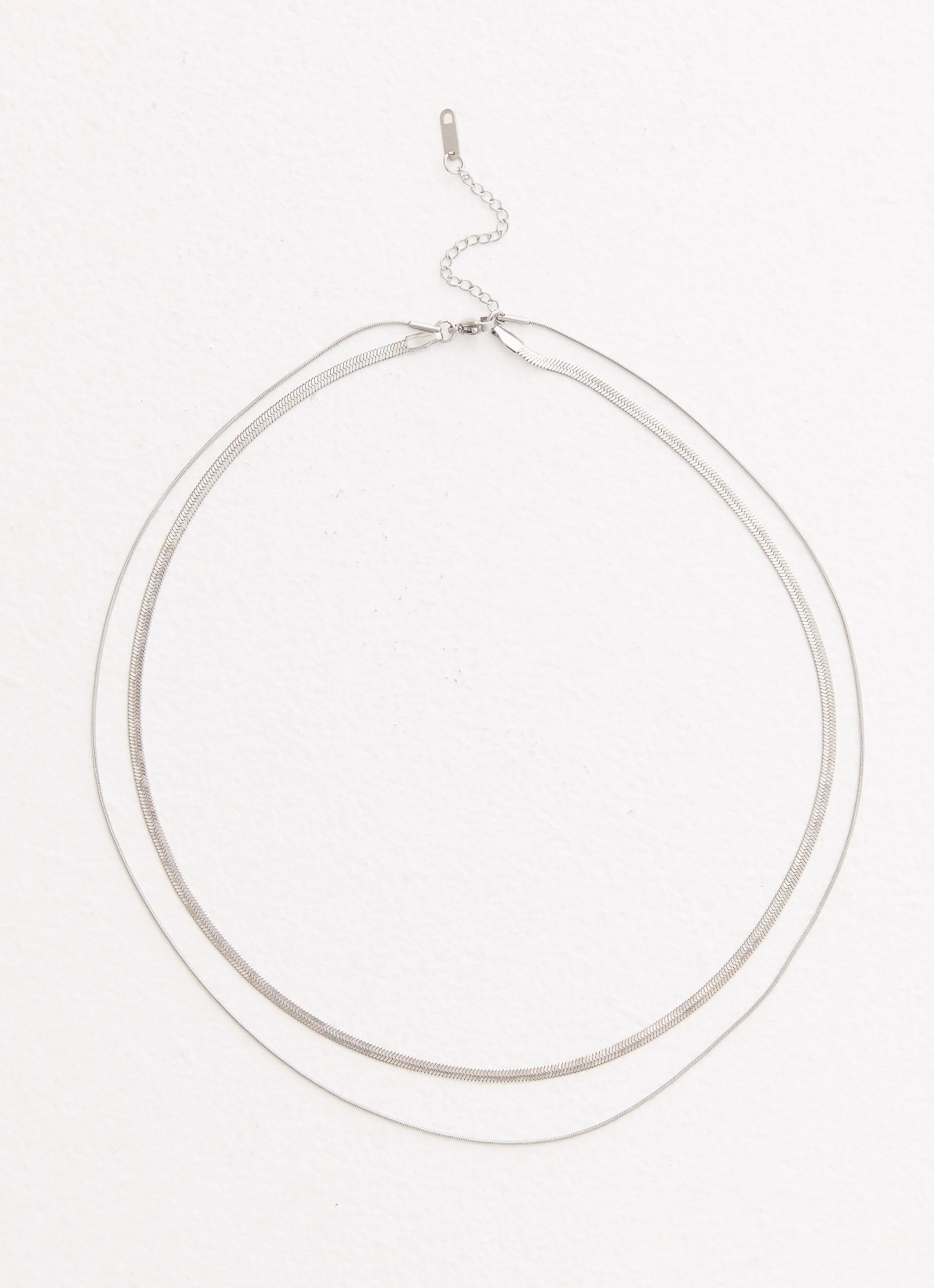 Ria Necklace - Silver