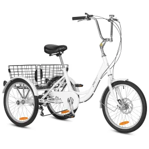 RideFree 20" Tricycle White