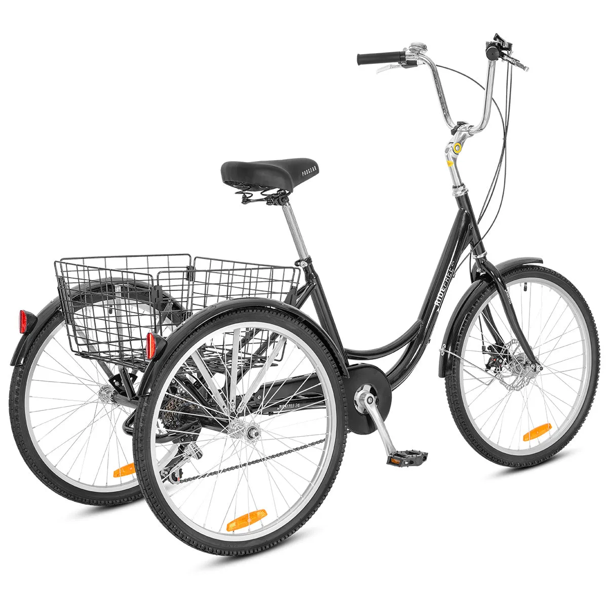 RideFree 24" Tricycle Black