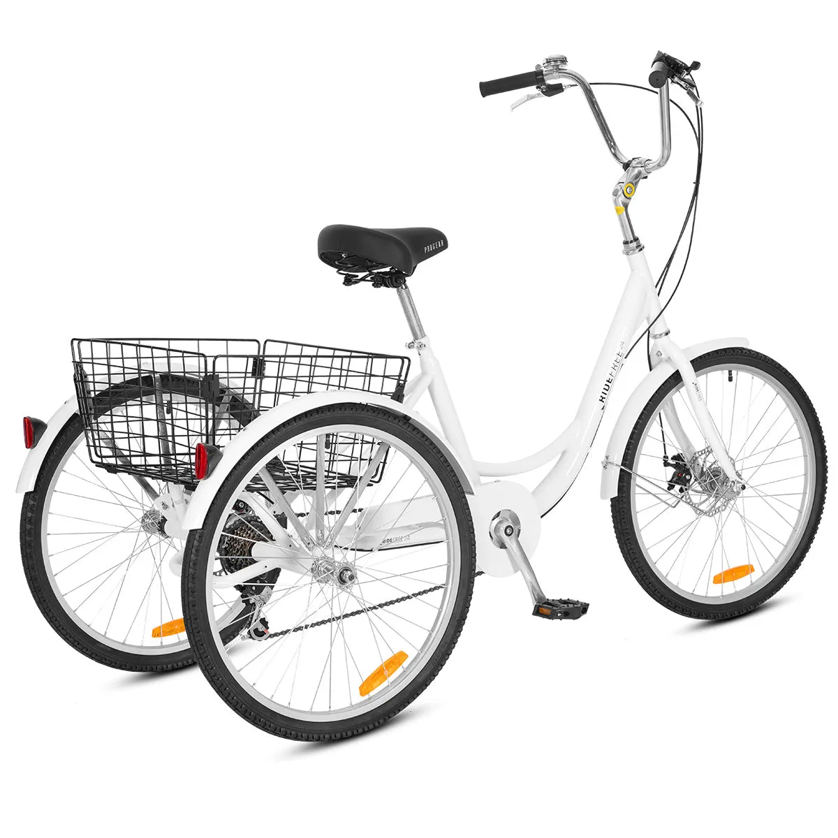 RIDEFREE 24" TRICYCLE White