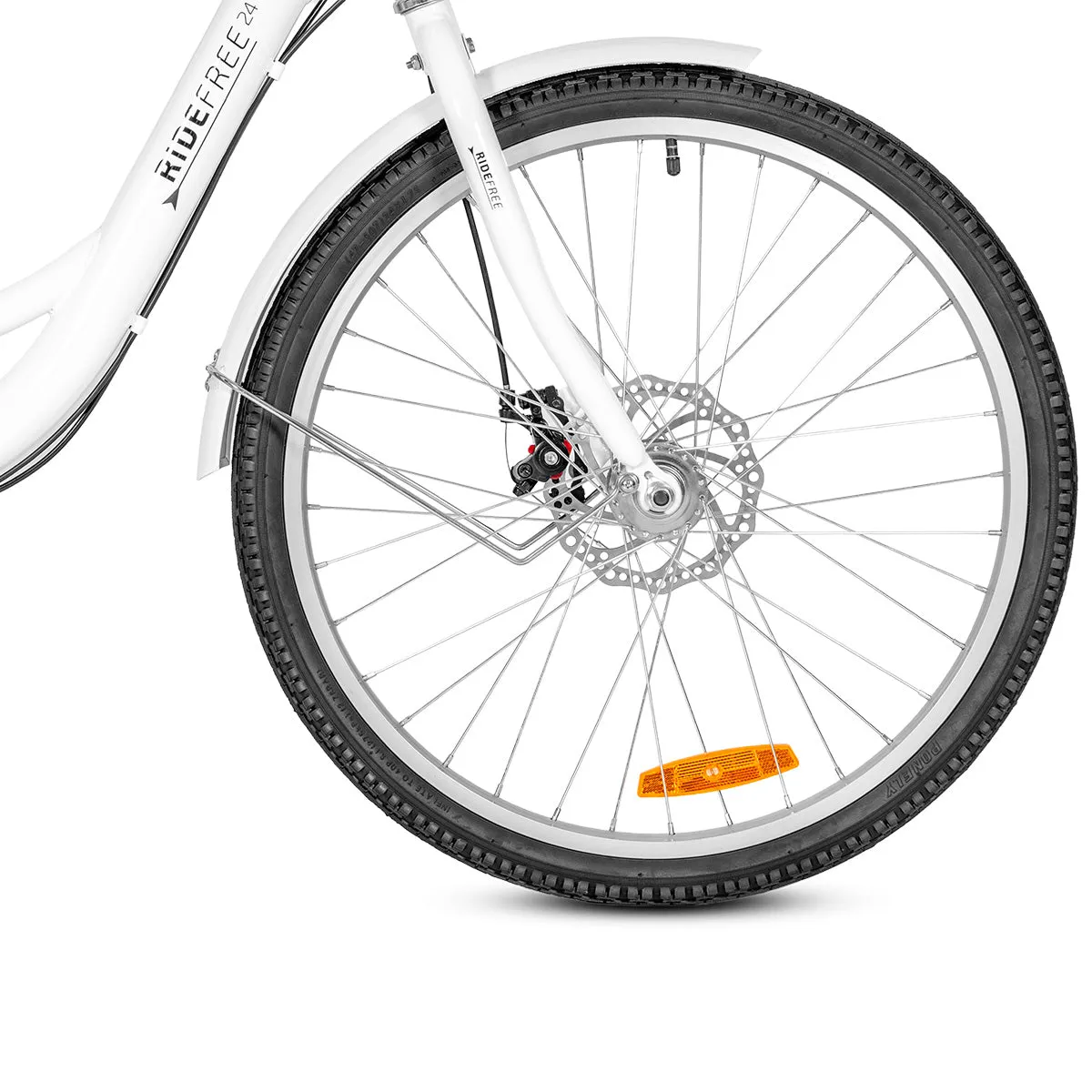 RIDEFREE 24" TRICYCLE White