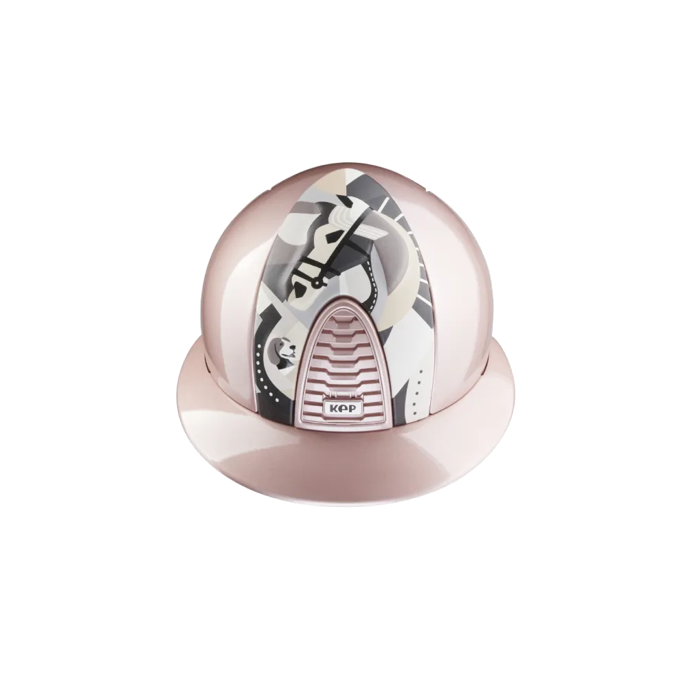 Riding Helmet Cromo 2.0 Diamond Polo - Grey Pegasus by KEP