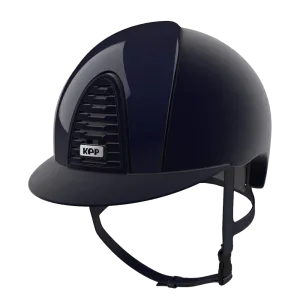Riding Helmet Cromo 2.0 Full Velvet with Polish Front & Rear by KEP