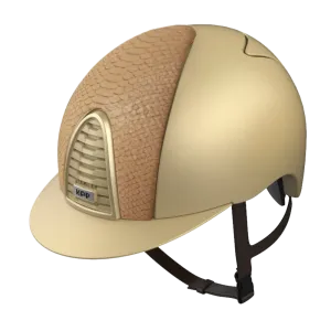 Riding Helmet Cromo 2.0 Golden Sand Python by KEP