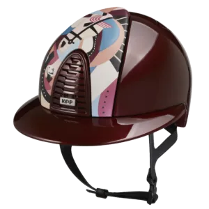 Riding Helmet Cromo 2.0 Metal Polo - Pink Pegasus by KEP