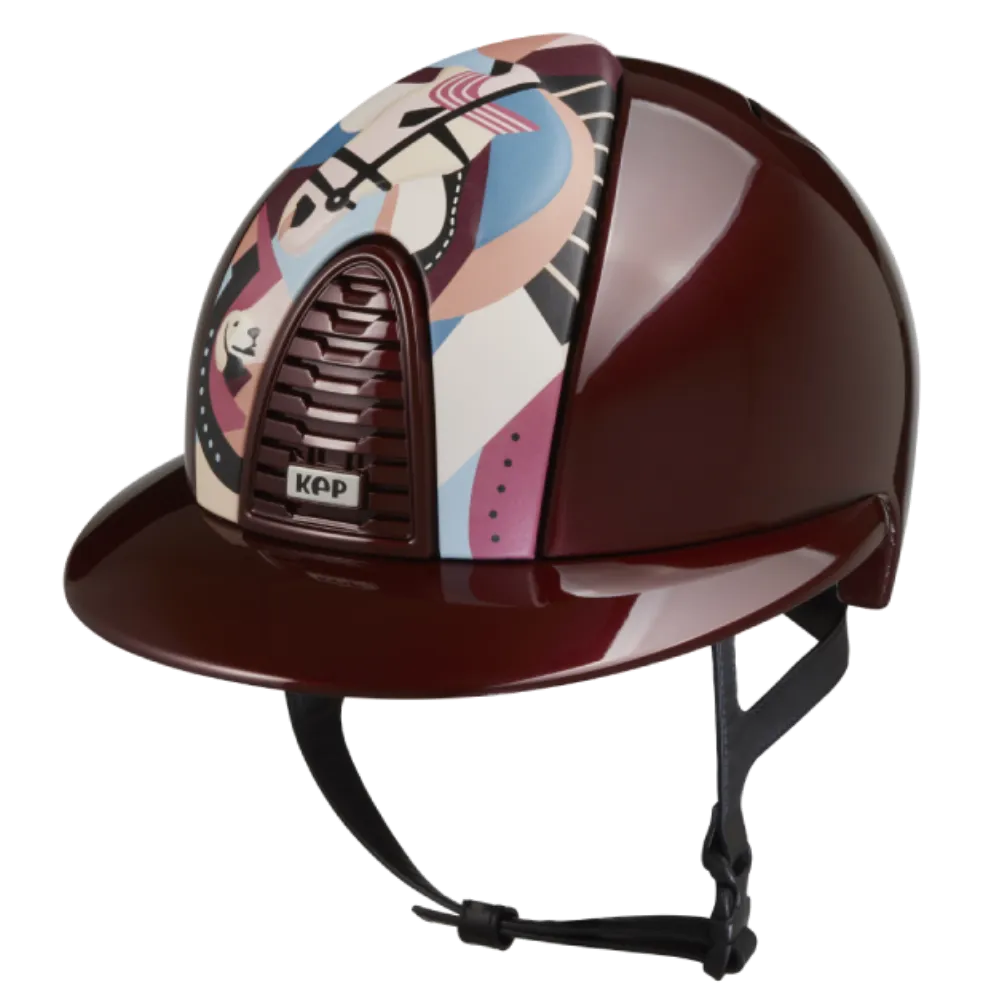 Riding Helmet Cromo 2.0 Metal Polo - Pink Pegasus by KEP