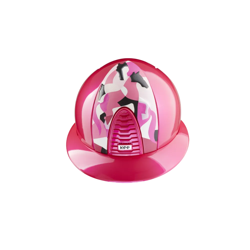 Riding Helmet Cromo 2.0 Metal Polo - Pink Vikings by KEP