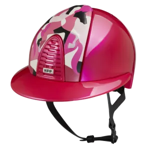 Riding Helmet Cromo 2.0 Metal Polo - Pink Vikings by KEP