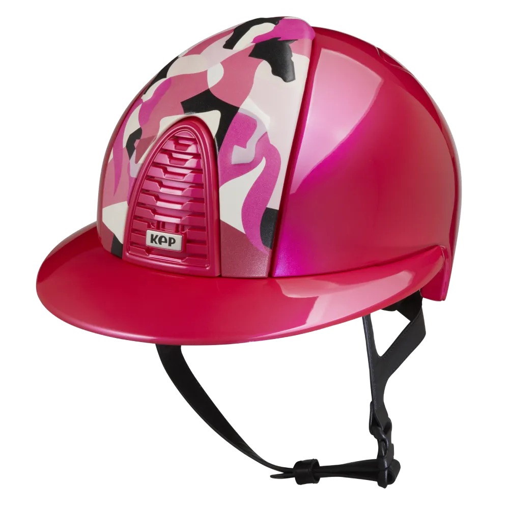 Riding Helmet Cromo 2.0 Metal Polo - Pink Vikings by KEP