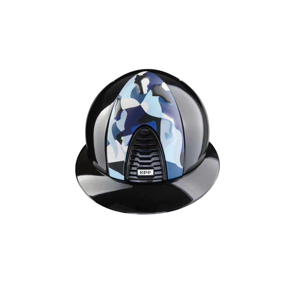 Riding Helmet Cromo 2.0 Polish Polo - Blue Vikings by KEP