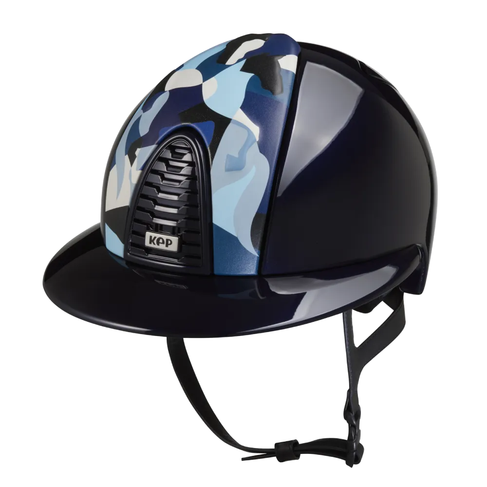Riding Helmet Cromo 2.0 Polish Polo - Blue Vikings by KEP