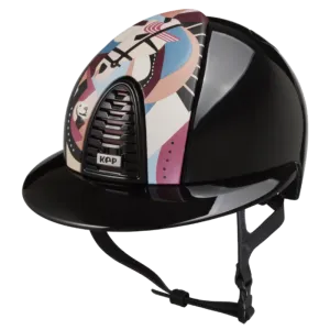 Riding Helmet Cromo 2.0 Polish Polo - Pink Pegasus by KEP