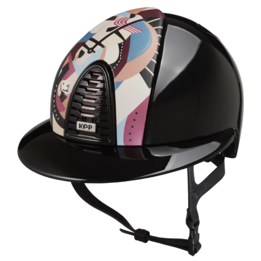 Riding Helmet Cromo 2.0 Polish Polo - Pink Pegasus by KEP