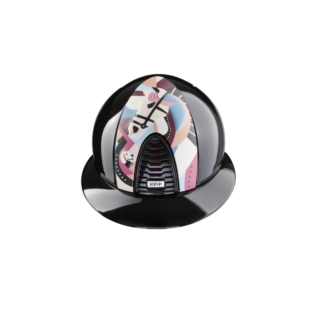 Riding Helmet Cromo 2.0 Polish Polo - Pink Pegasus by KEP