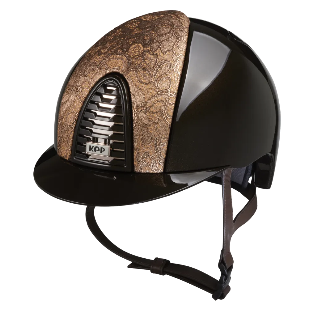 Riding Helmet Cromo 2.0 Polish - Rosegold Lace by KEP
