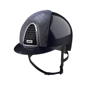 Riding Helmet Cromo 2.0 Shine Blue - Galassia Front by KEP