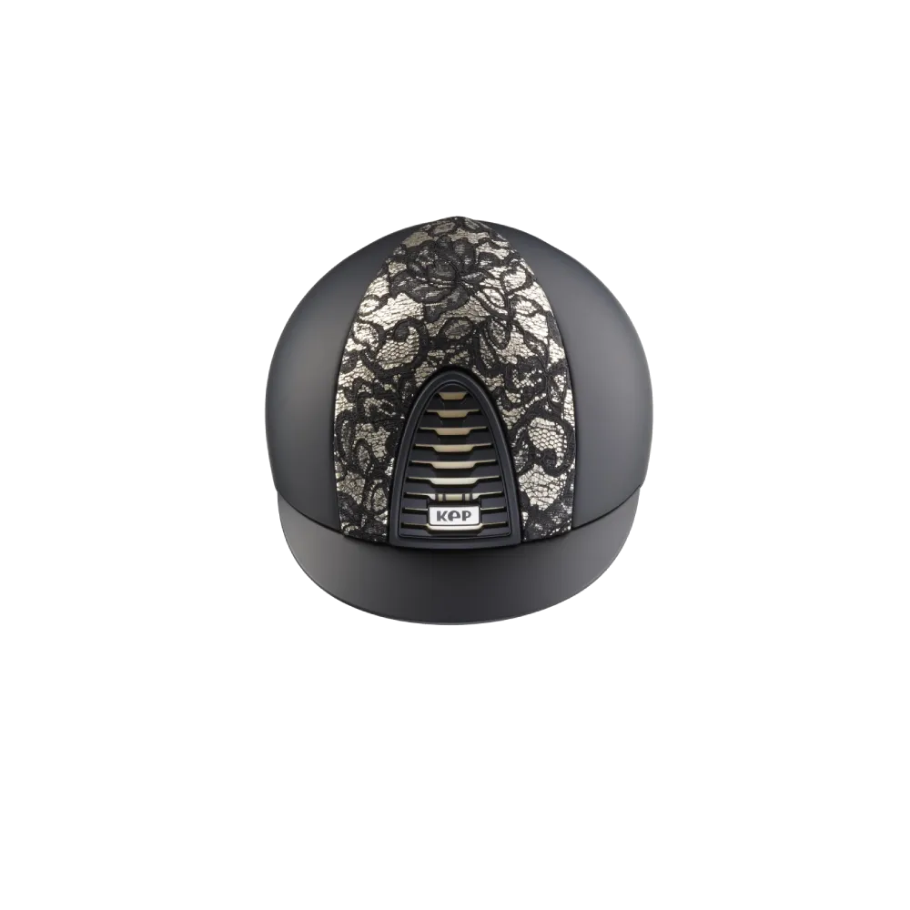 Riding Helmet Cromo 2.0 Textile - Black Lace by KEP