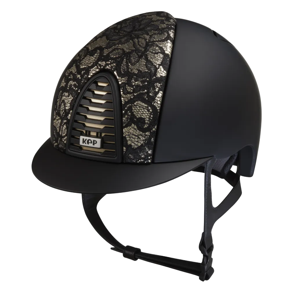Riding Helmet Cromo 2.0 Textile - Black Lace by KEP