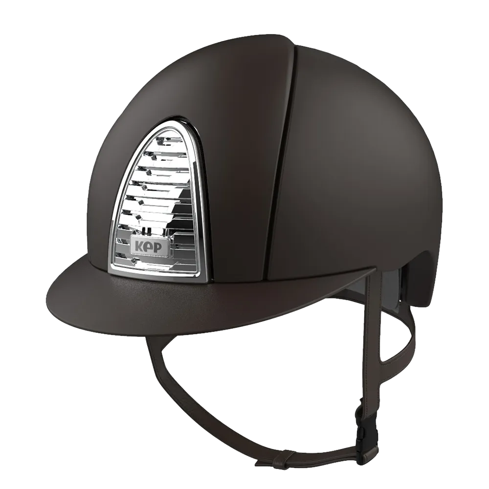 Riding Helmet Cromo 2.0 Textile Brown by KEP