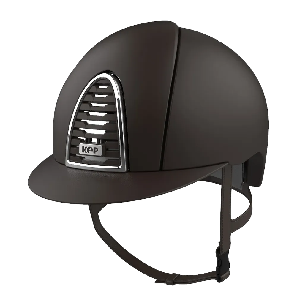 Riding Helmet Cromo 2.0 Textile Brown by KEP