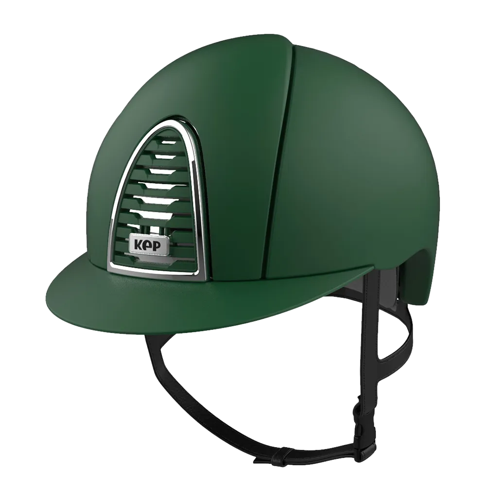 Riding Helmet Cromo 2.0 Textile Dark Green by KEP