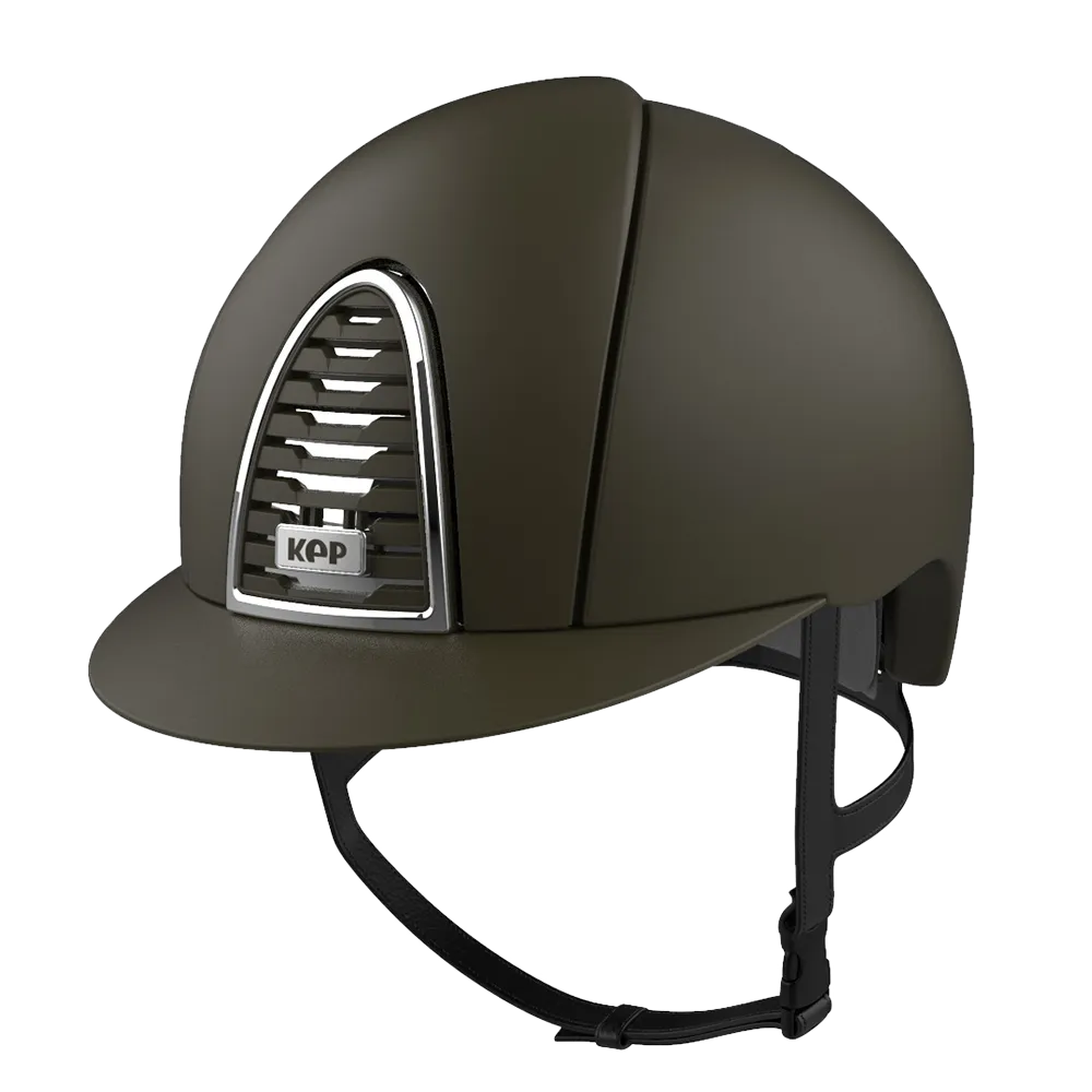 Riding Helmet Cromo 2.0 Textile Military Green by KEP
