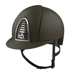 Riding Helmet Cromo 2.0 Textile Military Green by KEP