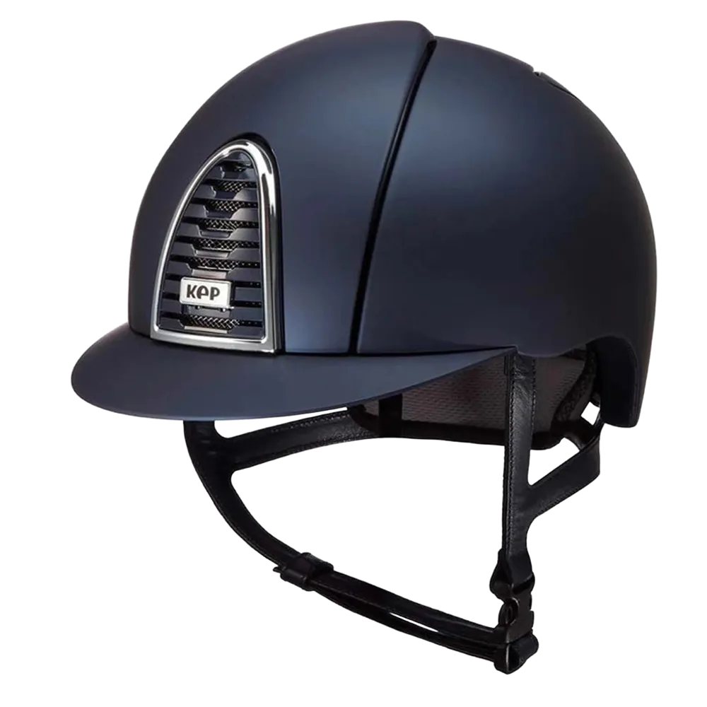 Riding Helmet Cromo 2.0 Textile Navy Blue by KEP