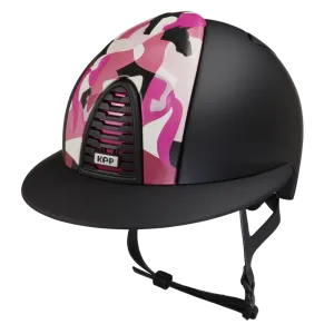 Riding Helmet Cromo 2.0 Textile Polo - Pink Vikings by KEP