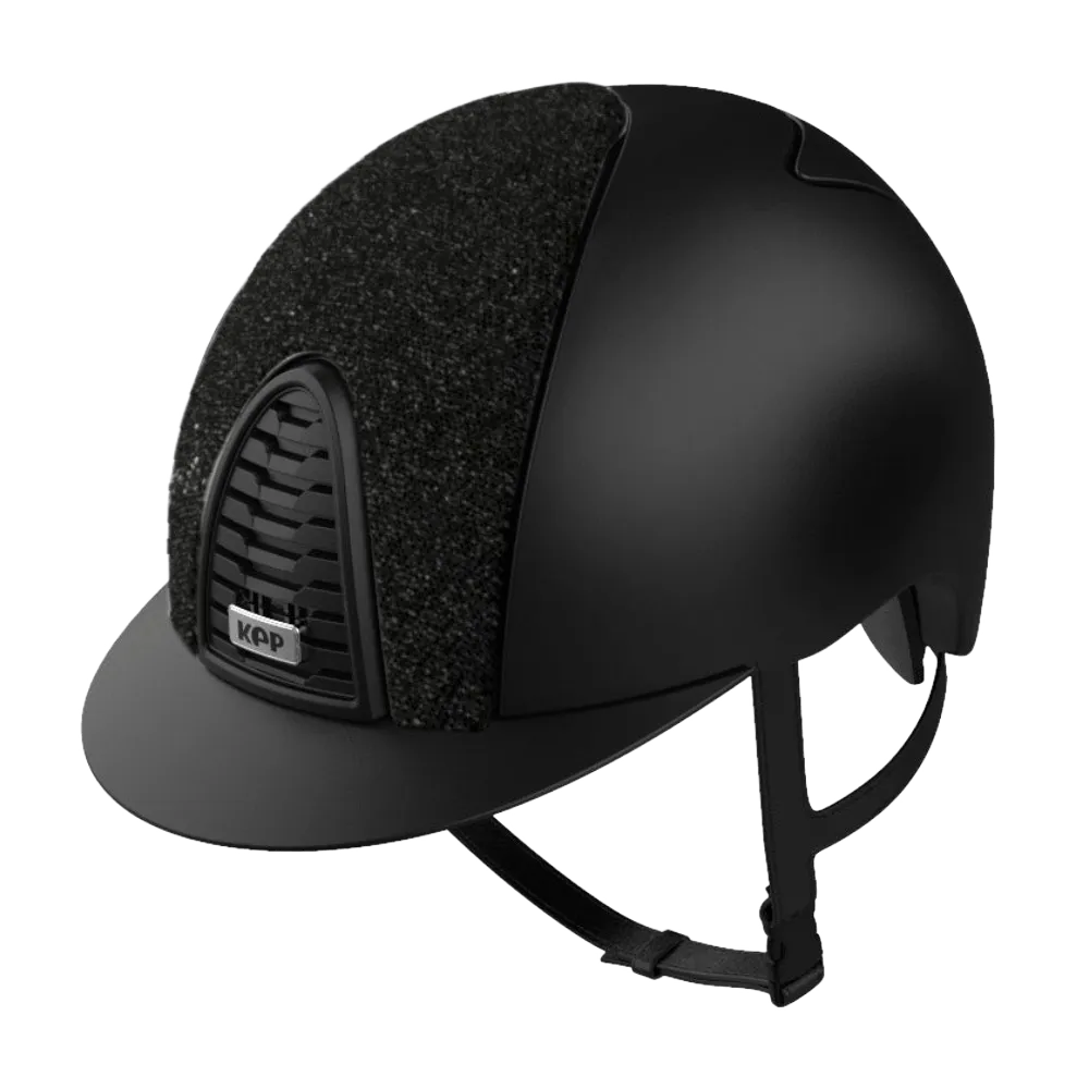 Riding Helmet Cromo 2.0 Textile with Glitter Front by KEP